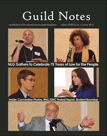 GuildNotes Winter 2012 web.pdf - National Lawyers Guild