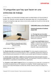 10 preguntas que hay que hacer en una entrevista de trabajo