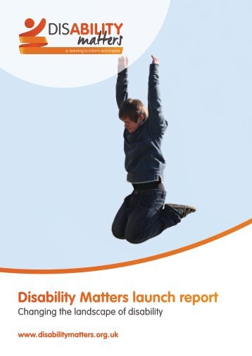 Disability Matters launch report