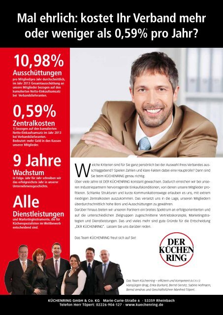 Ausgabe 3/4 / 2015 - KÜCHENPLANER