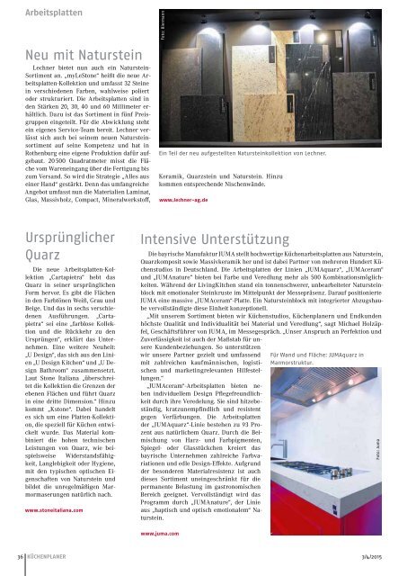 Ausgabe 3/4 _ 2015 - KÜCHENFERTIGUNG