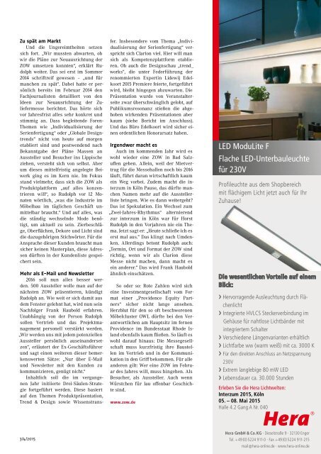 Ausgabe 3/4 _ 2015 - KÜCHENFERTIGUNG