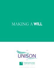 Unison Wills Questionnaire.pdf - Thompsons Solicitors