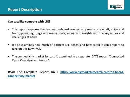 connectivity Market