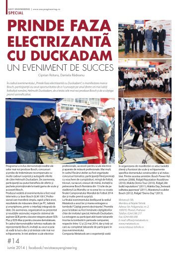 Prinde faza electrizantă cu Duckadam, un eveniment de succes