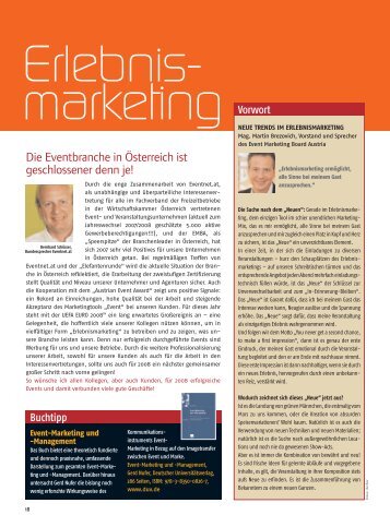 Erlebnis- marketing - bei Messe & Event