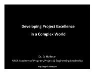 Developing Project Excellence in a Complex World