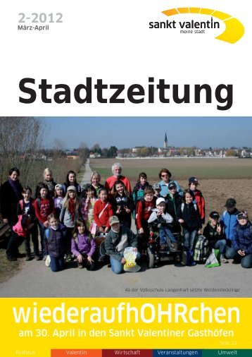 Stadtzeitung - Stadtgemeinde St.Valentin