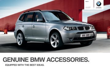 equipped With The Best ideas. Genuine BMW Accessories ...