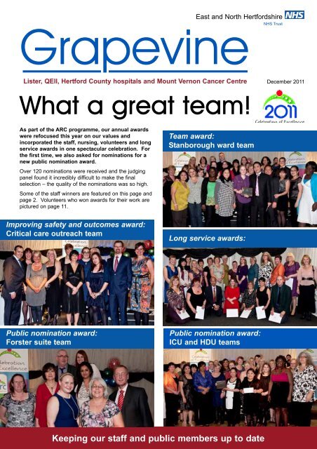 What a great team! - East and North Herts NHS Trust