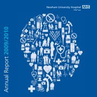 Annual report 2009 / 2010 - Barts Health NHS Trust
