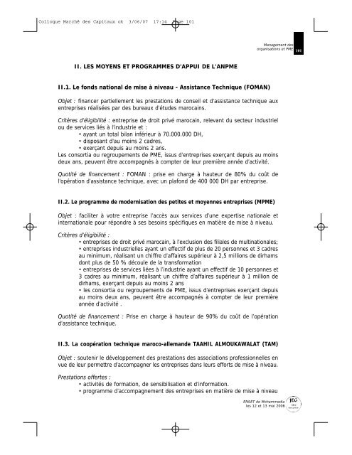 Actes des JEG2 - Index of - ENSET