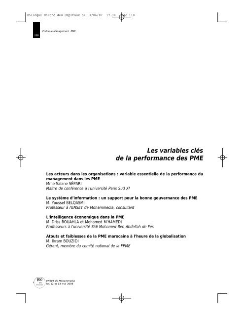 Actes des JEG2 - Index of - ENSET