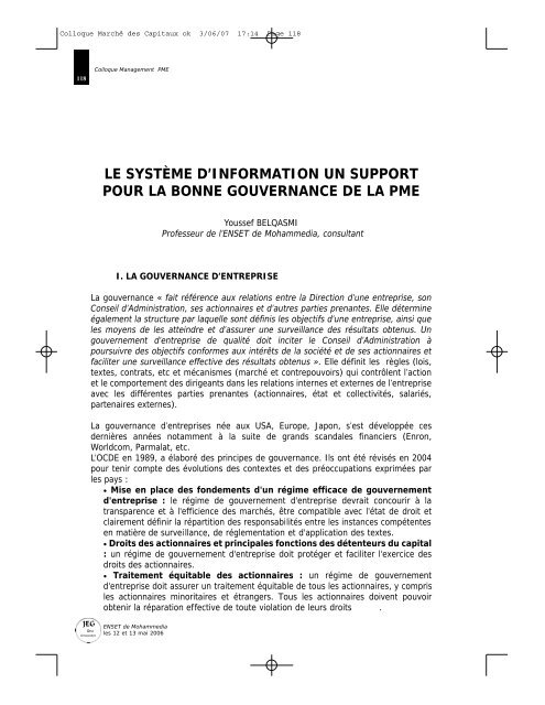 Actes des JEG2 - Index of - ENSET