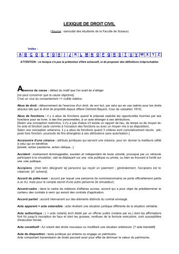 Lexique droit.pdf - Index of