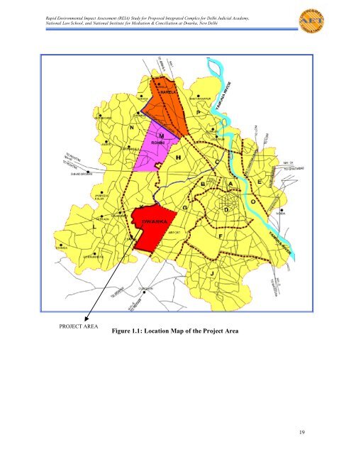 proposed integrated complex for delhi judicial academy