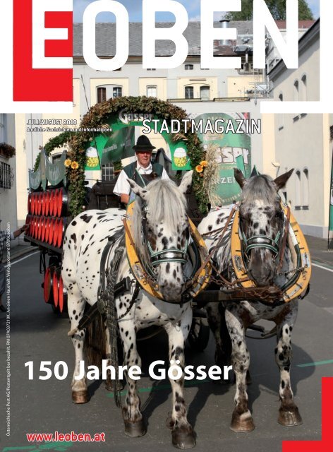 Juli - August 2010 - Stadtgemeinde  Leoben