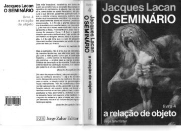 Jacques Laca n O SEMINÁRIO