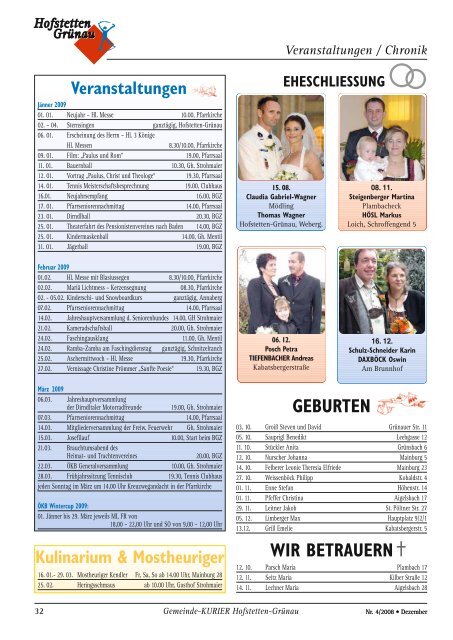 Ausgabe 4/2008 (3,20 MB) - Hofstetten-Grünau