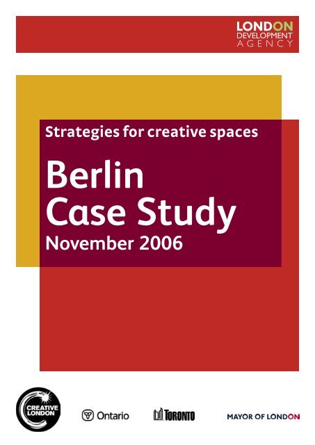 Berlin Case Study Cities Institute