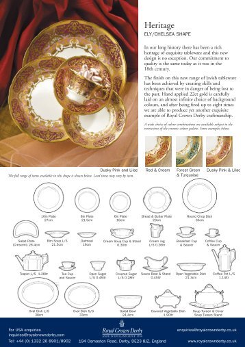 Download a PDF of this product - Royal Crown Derby