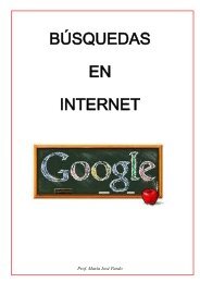 BÚSQUEDAS EN INTERNET