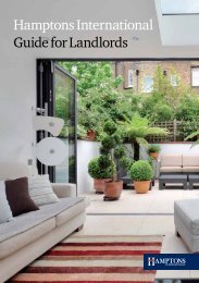 Download the PDF guide for Landlords - Hamptons International