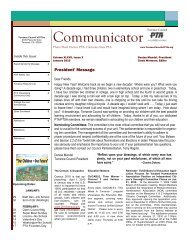 Communicator - Torrance Council of PTAs