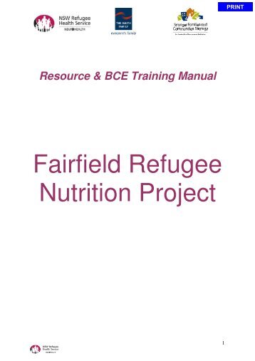 Nutrition Program Manual