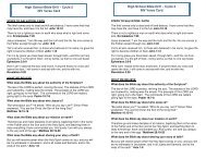 High School Bible Drill â Cycle 2 NIV Verse Card High School Bible ...