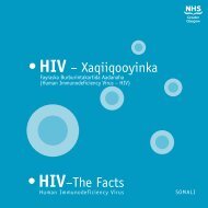 Somali HIV - A/w - Equalities in Health