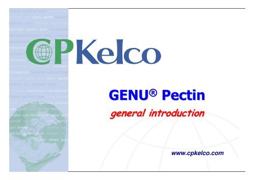 GENU® Pectin