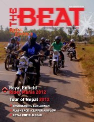 Dec 2012 - Royal Enfield