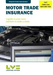 MOTOR TRADE InsuRAncE - Adrian Flux