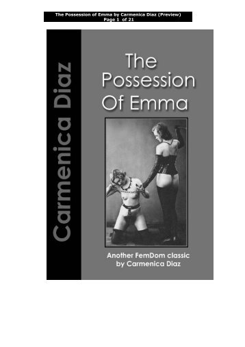 The Possession of Emma preview - Carmenica Diaz