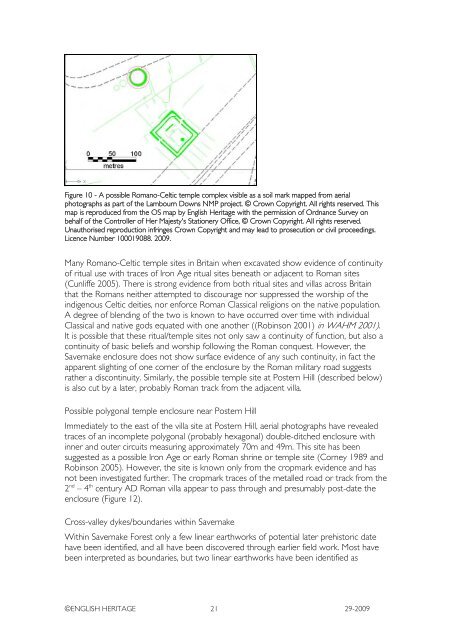 savernake forest a report for the national mapping ... - English Heritage