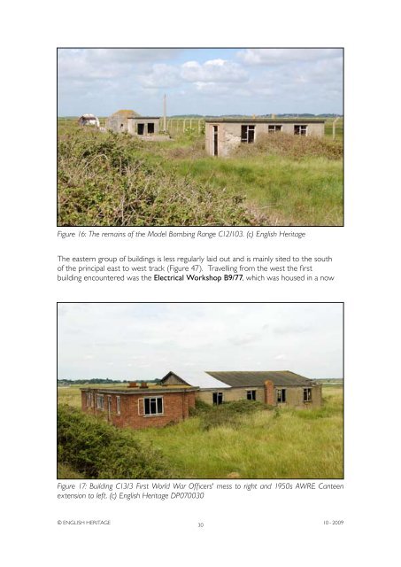 Atomic Weapons Research Establishment. Orford ... - English Heritage