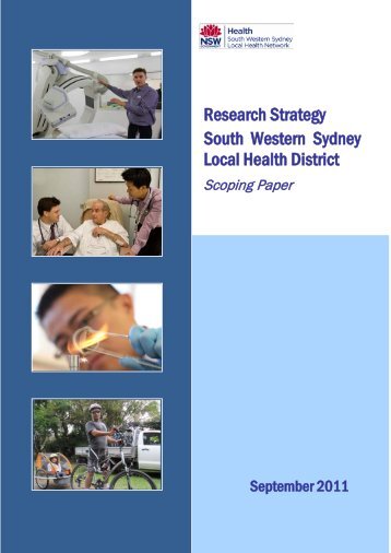 Draft Scoping Paper - South Western Sydney Local Health District ...