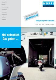 Ohne Absauganlage können Motorrad - Norfi-Absaugtechnik GmbH