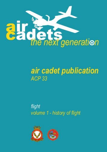 ACP 33 Volume 1 â History of Flight - 967 Air Cadets