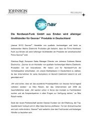 Die Nordwest-Funk GmbH aus Emden wird alleiniger Großhändler ...