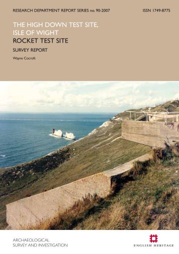 THE HIGH DOWN TEST SITE, ISLE OF WIGHT ... - English Heritage