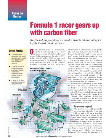 Formula 1 Racer Gears Up with Carbon Fiber.pdf - F1-Forecast