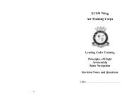 Leading Cadet ECSM Wing Revision Guide - 967 Air Cadets