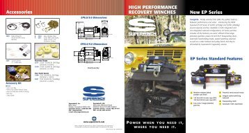 Superwinch EP Series Winch Product Brochure - RealTruck.com
