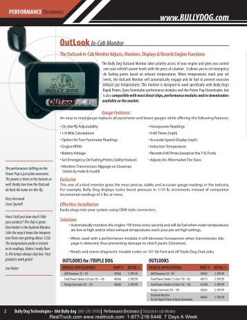 OutLook In-Cab Monitor - RealTruck.com