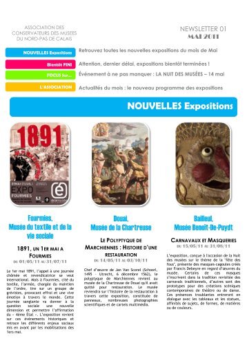 NOUVELLES Expositions - Musenor