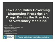 Laws and Rules Governing Di i P i ti Dispensing Prescription Drugs ...