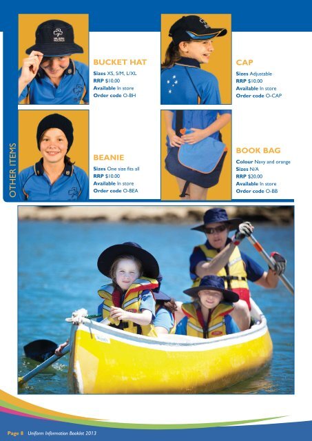 Uniform Information Booklet - Girl Guides Australia