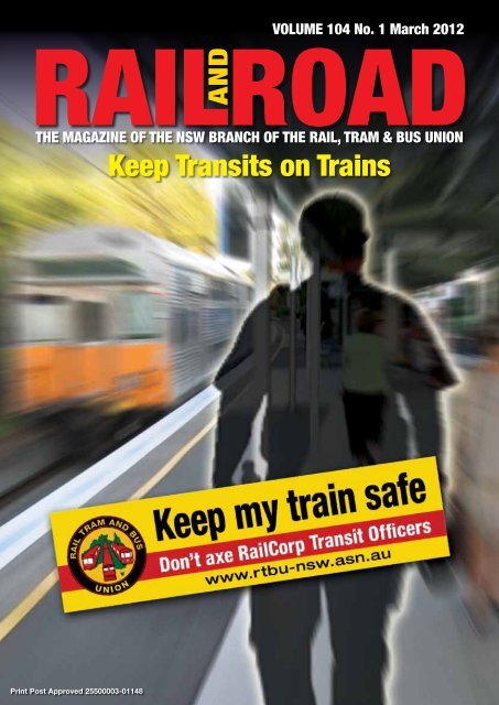 Keep Transits on Trains - Rail, Tram and Bus Union of NSW